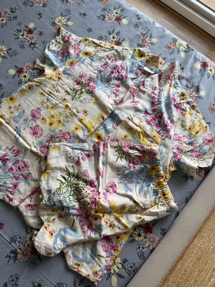 Floral Pajama Set