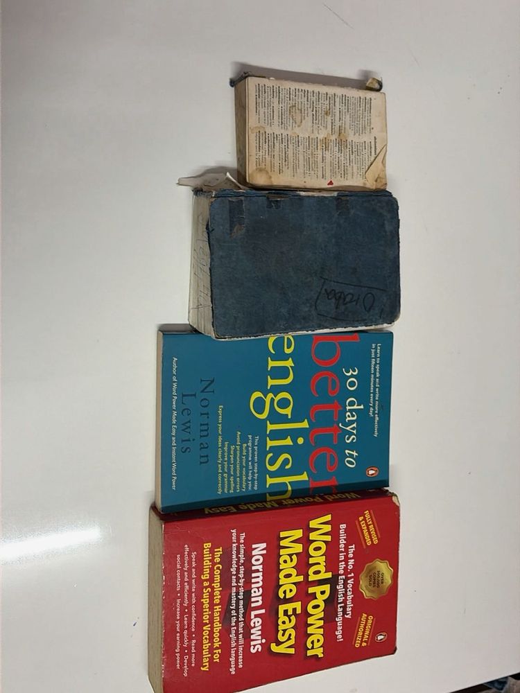 Norman Lewis Vocabulary Books + Dictionary