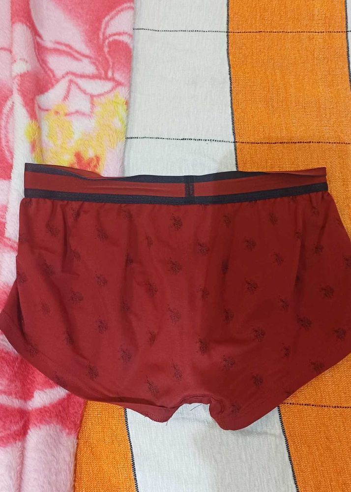Men's Red Boxer Shorts