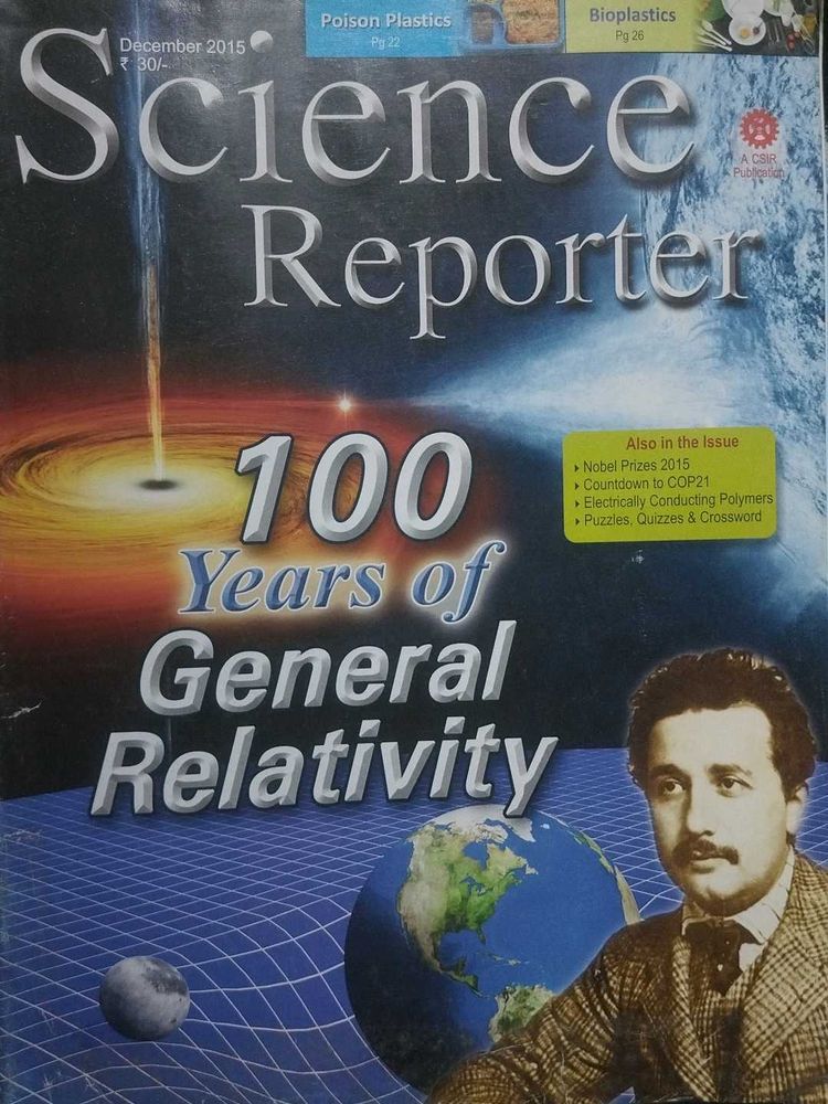 Science Reporter Magazine - Dec 2015