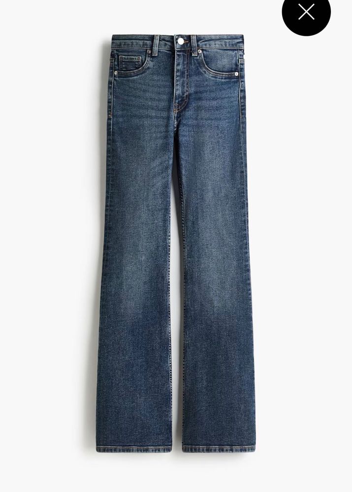 High Waisted Flare Jeans
