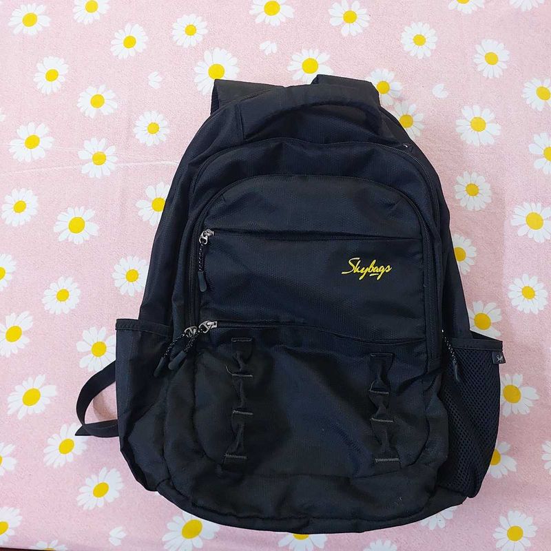 Skybags Black Backpack