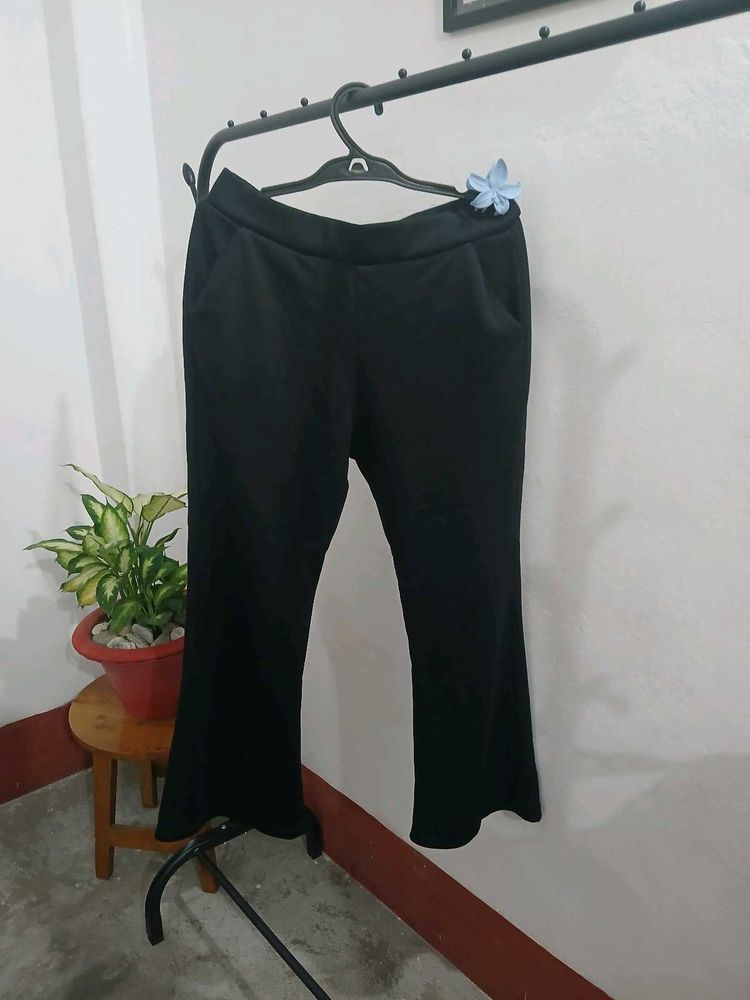 Black Flare Pants