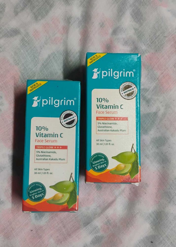 Pilgrim 10% Vitamin C Face Serum Combo