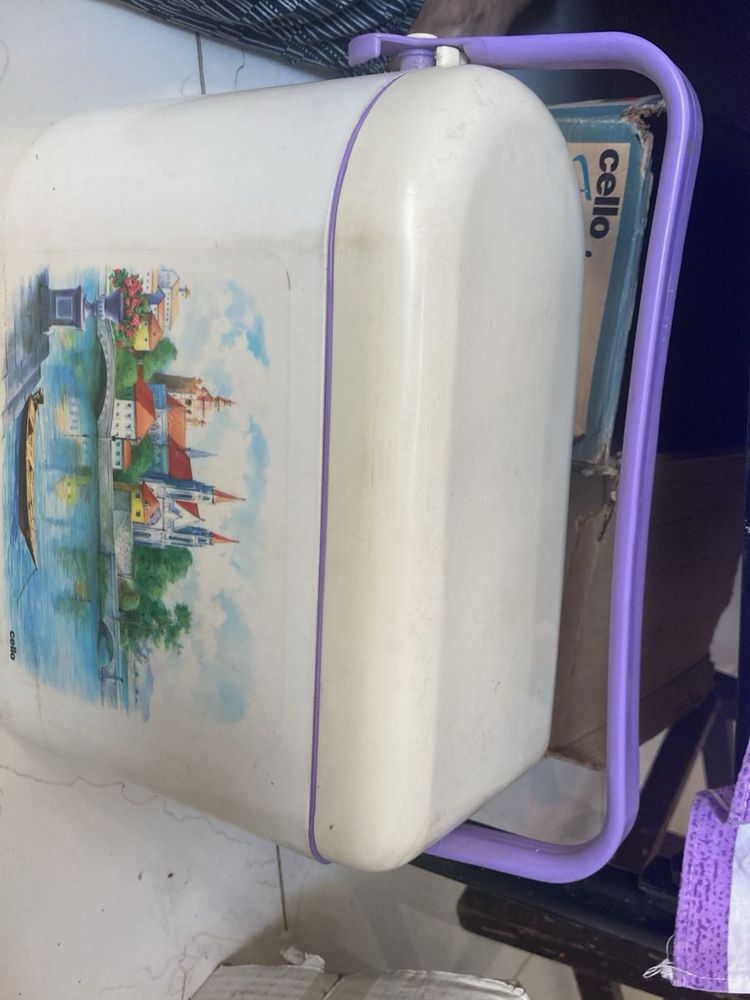Vintage Cello Insulated Food Carrier