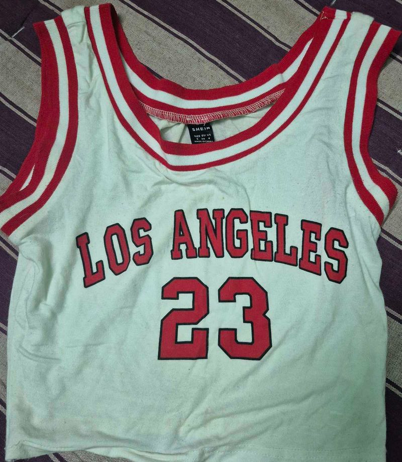 Los Angeles 23 Crop Top