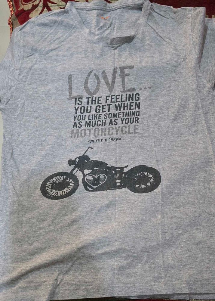 Motorcycle Graphic T-Shirt