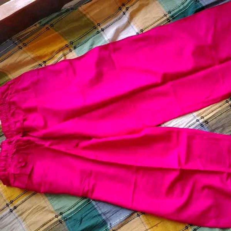 Vibrant Pink Palazzo Pants