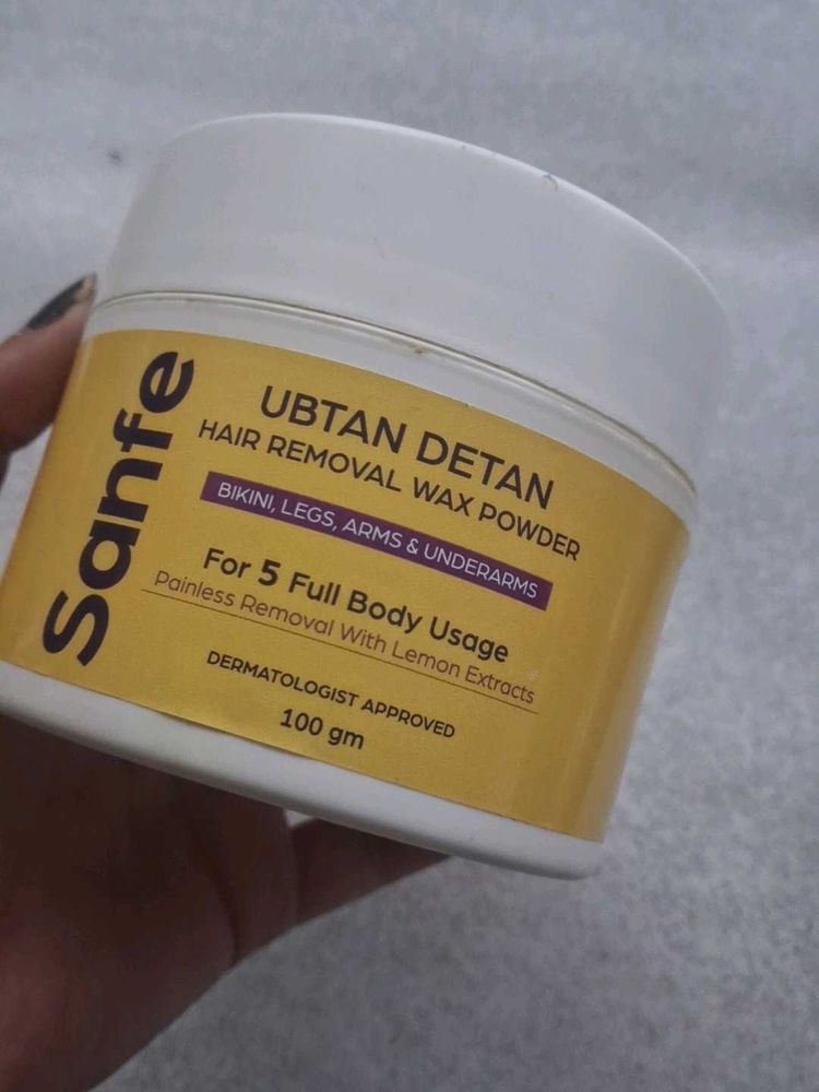 Sanfe Ubtan Detan Hair Removal Wax Powder