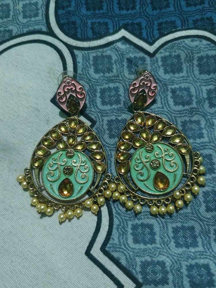 Designer Jhumka Earrings