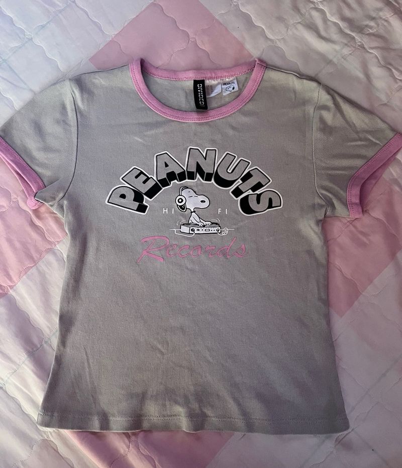 Peanuts Records Graphic Tee