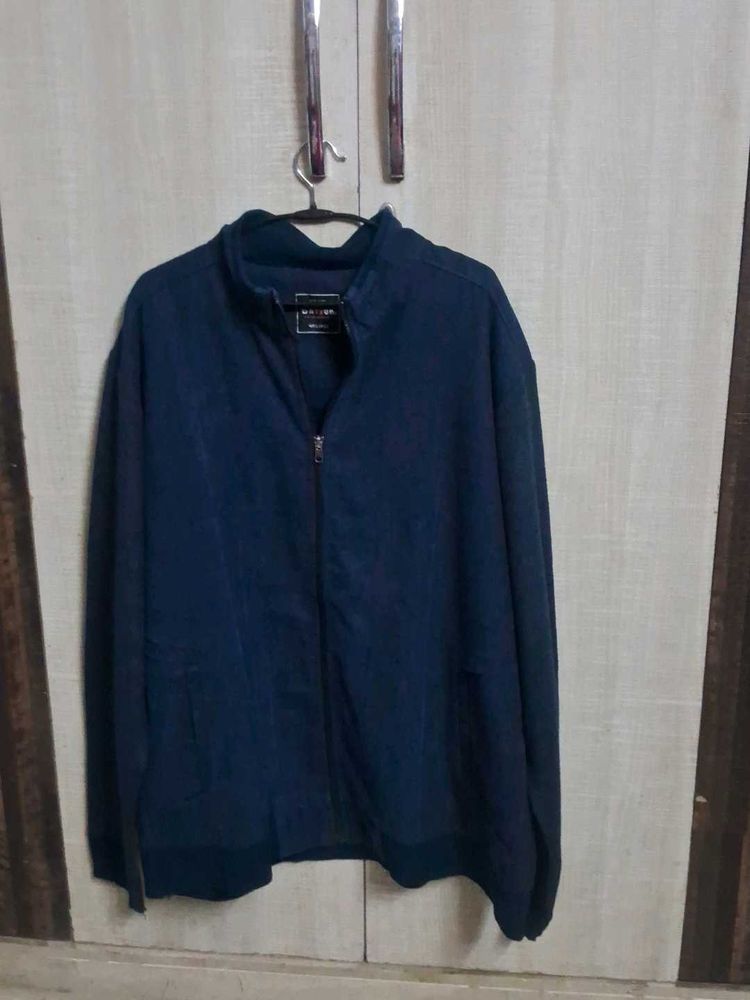 Men's Navy Blue Casual Jacket 3xl