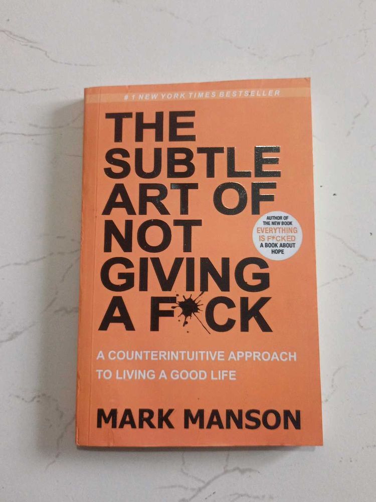 The Subtle Art of Not Giving a F*ck Book