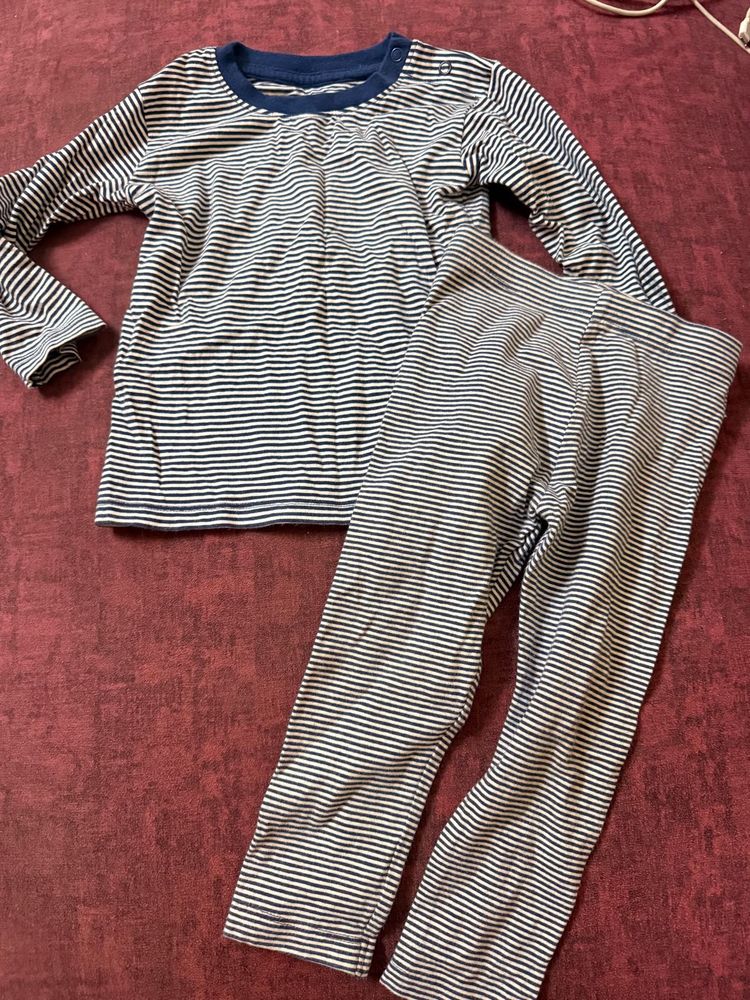 Striped Long Sleeve Top &amp; Pants Set