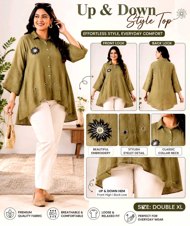 beautiful high low top for women