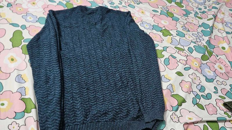 Men's Textured Knit Sweater