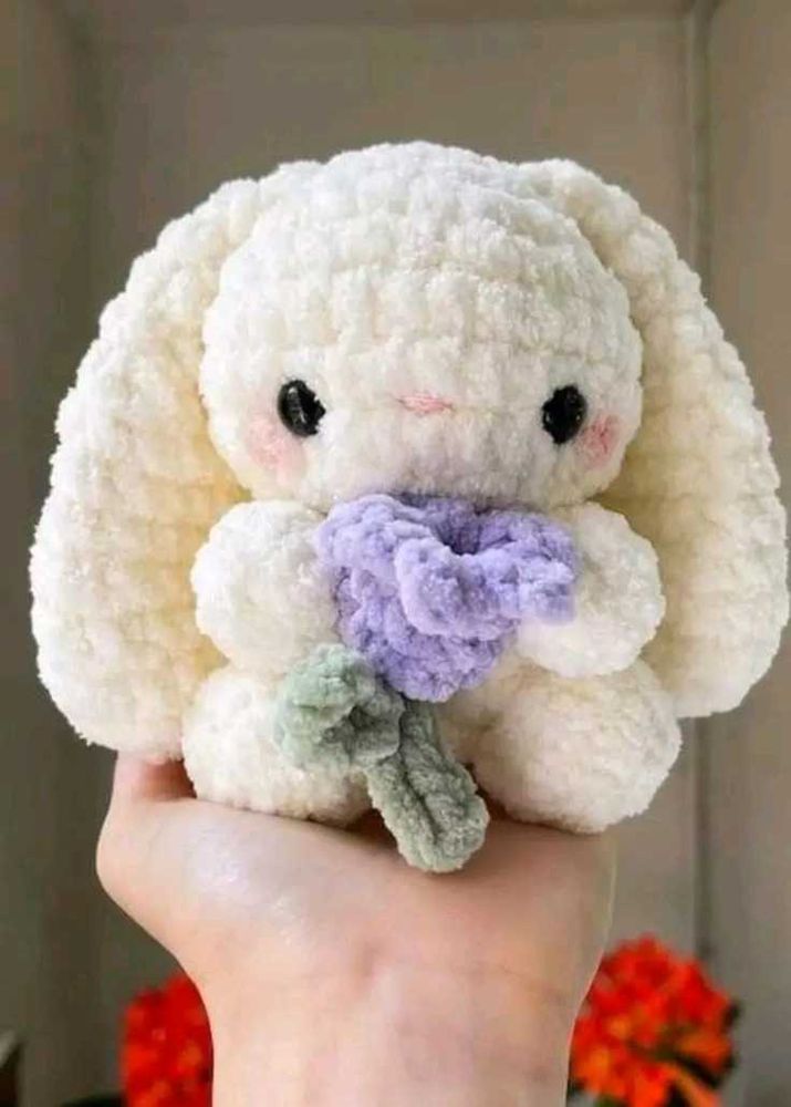 Handmade Crochet Bunny Toy