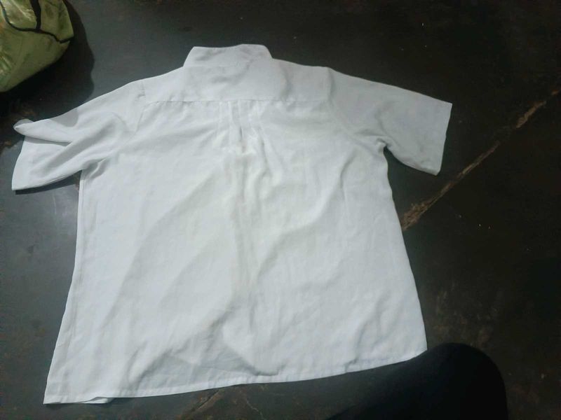 Classic White Short Sleeve Shirt