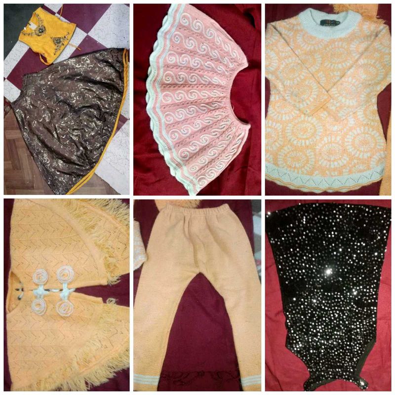 4 Set Combo Girls Clothes