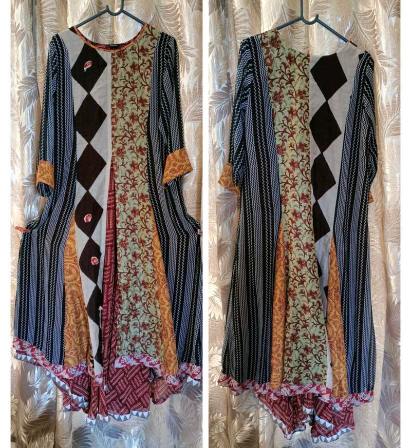 Designer Kurta gown With Inner Stiched