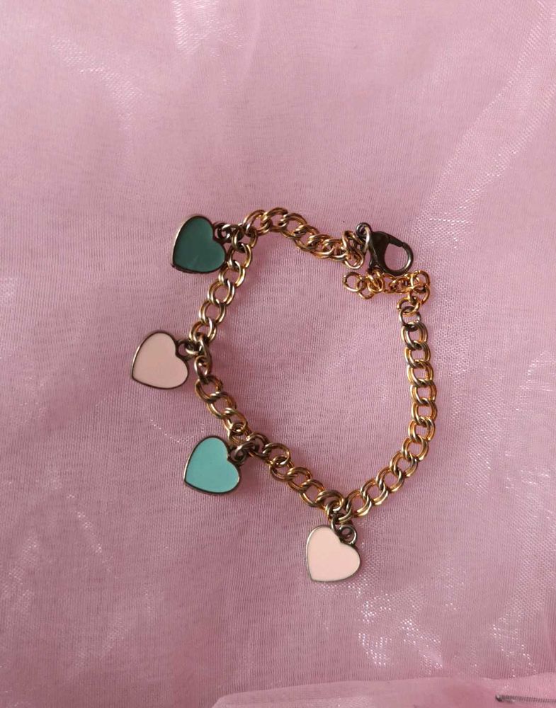 Heart Charm Bracelet