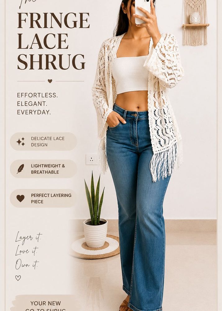 crochet shrug