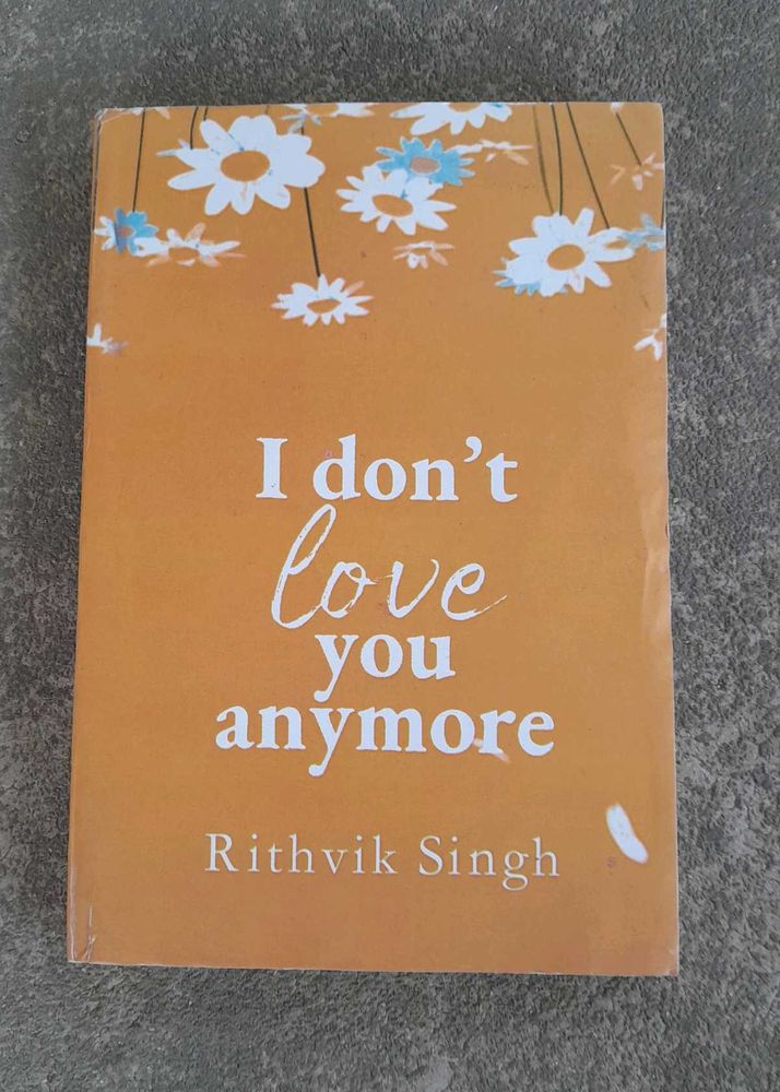 I Don't Love You Anymore by Rithvik Singh
