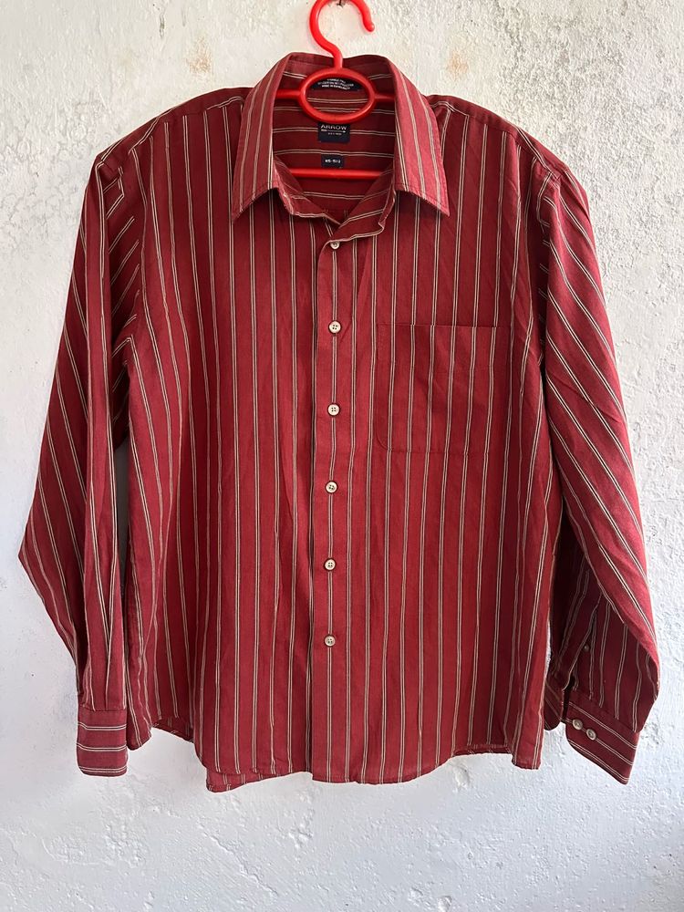 Men's Striped Casual Shirt