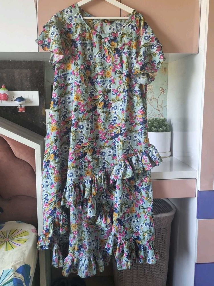 7xl MAXI Gown Comfortable 😍 Rayon Material