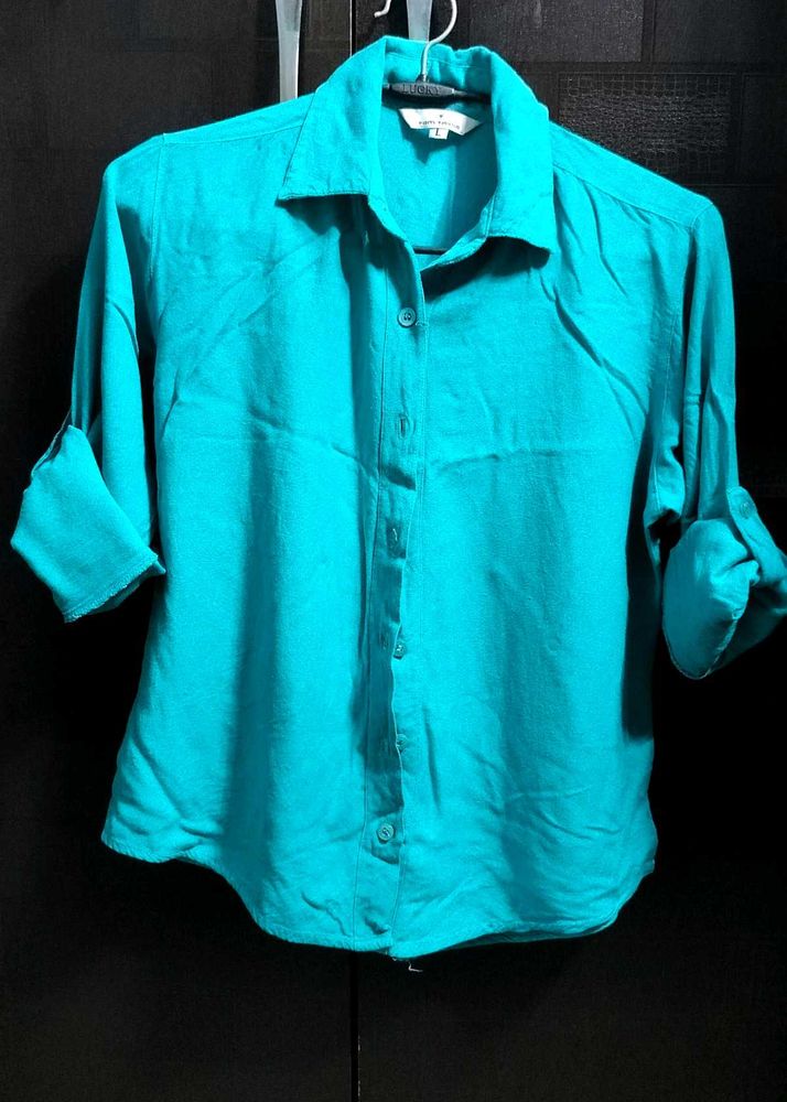 SEA GREEN SHIRT
