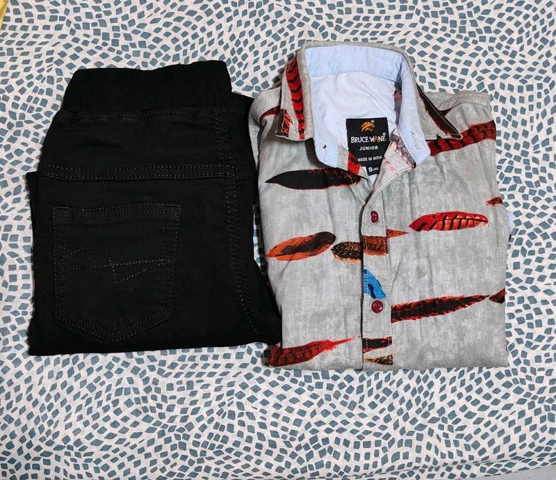 👕👖 Combo 8 years Shirt &amp; Jeans