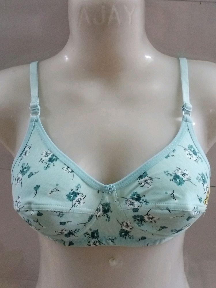 Floral Print Bra
