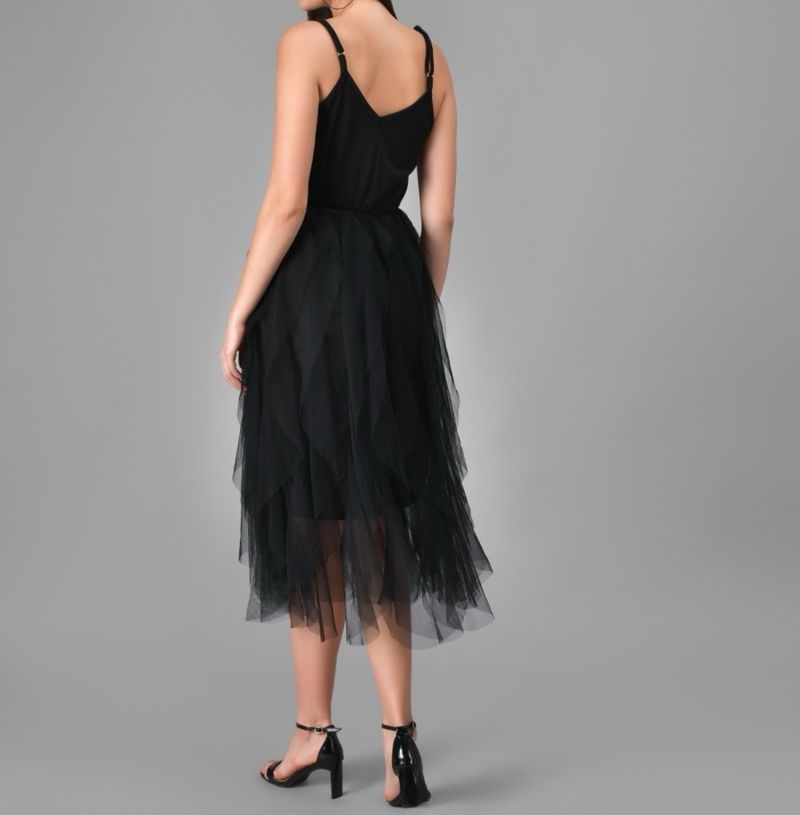 Beautiful Blank Net Dress