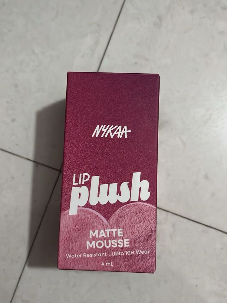 Nykaa Lip Plush Matte Mousse Lipstick