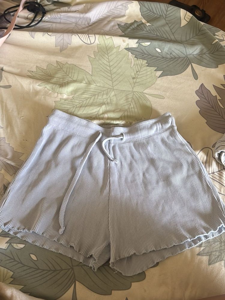 Ribbed Lounge Shorts