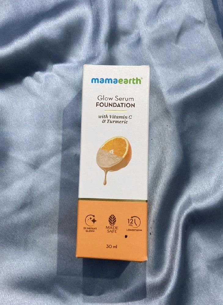 Mamaearth Glow Serum Foundation