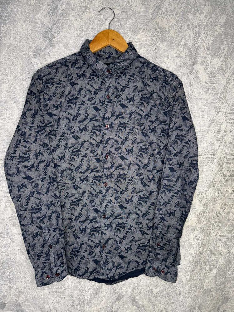 maasimo dutti Printed Long Sleeve Shirt