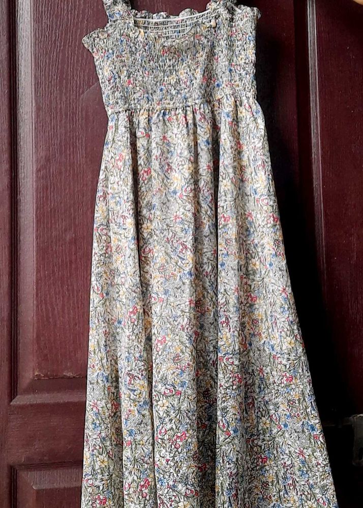 Floral Print Maxi Dress