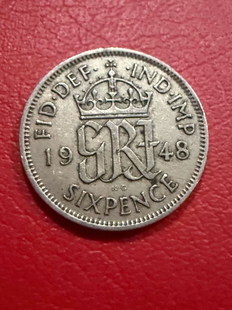 1948 6 pence George v1