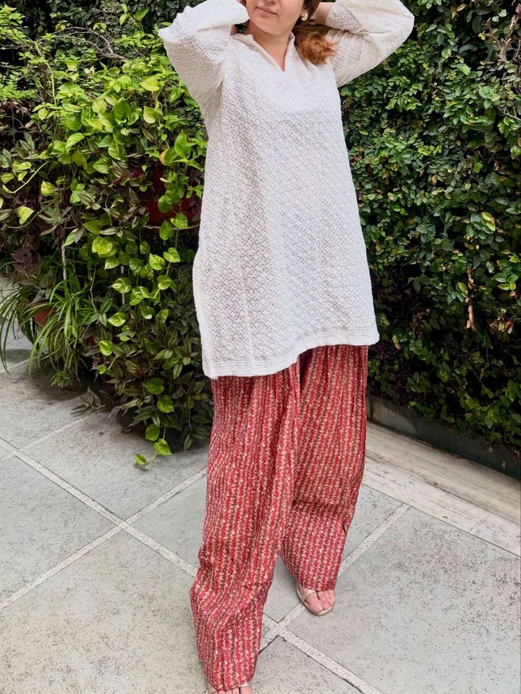Oversized kurta with farshi salwar-NewLaunch