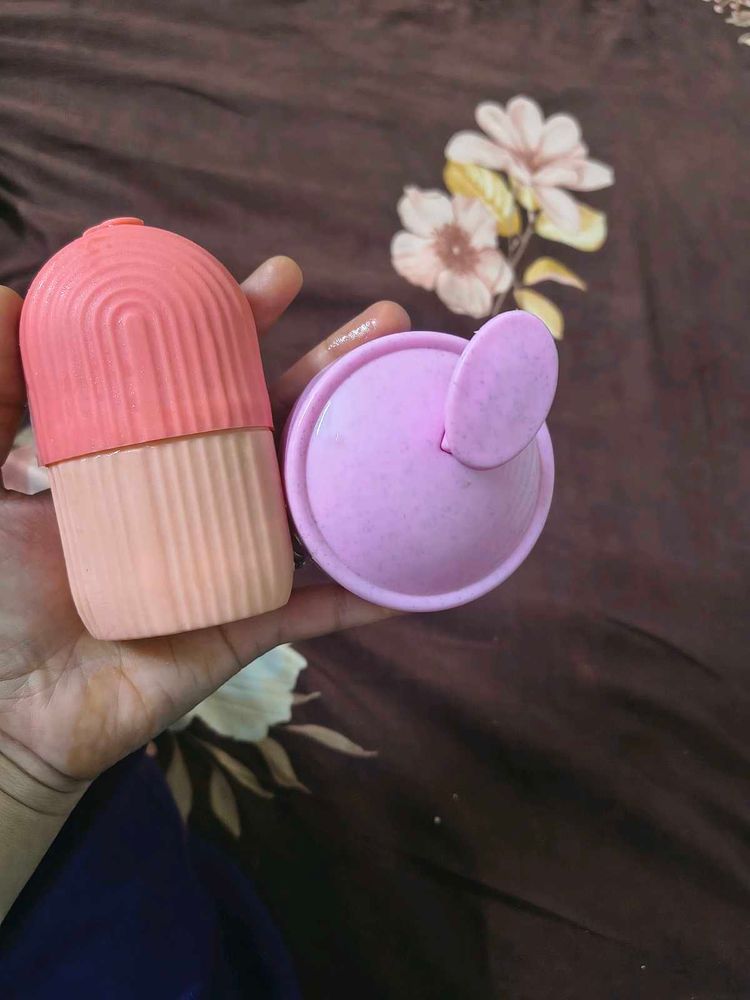 Silicone Ice Roller Set and head massager  new