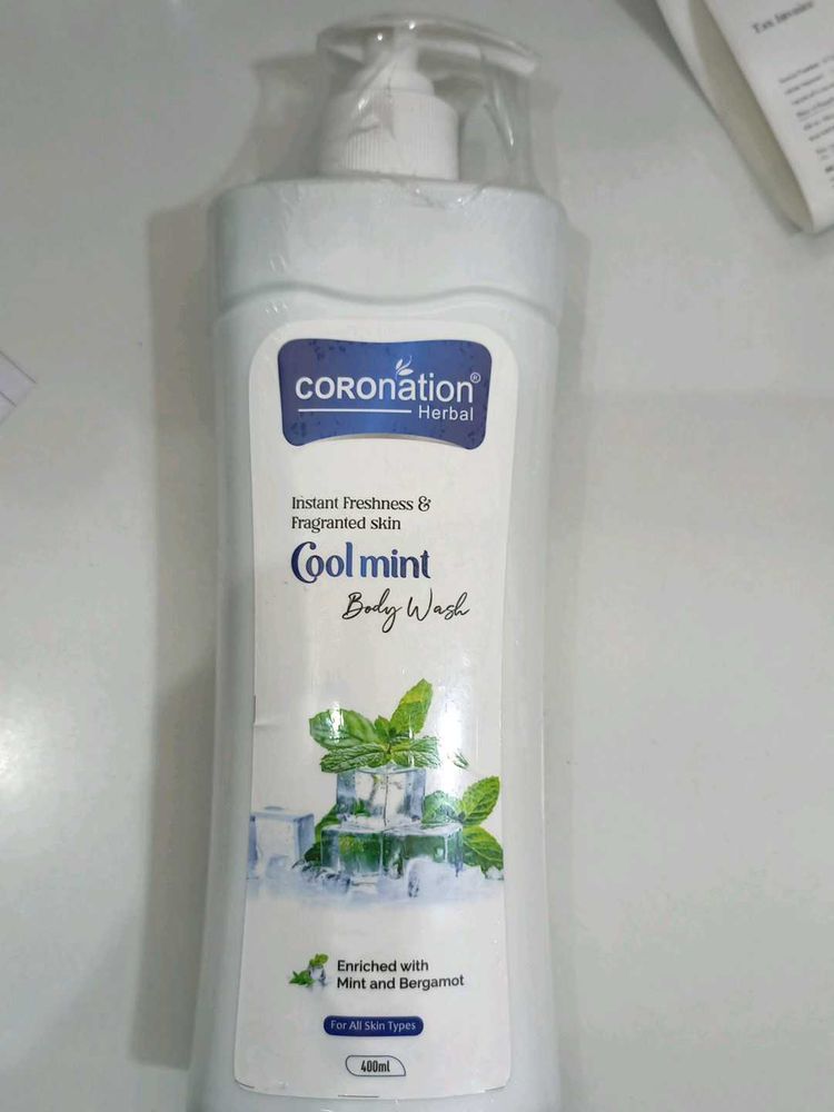 Coronation Herbal Cool Mint Body Wash