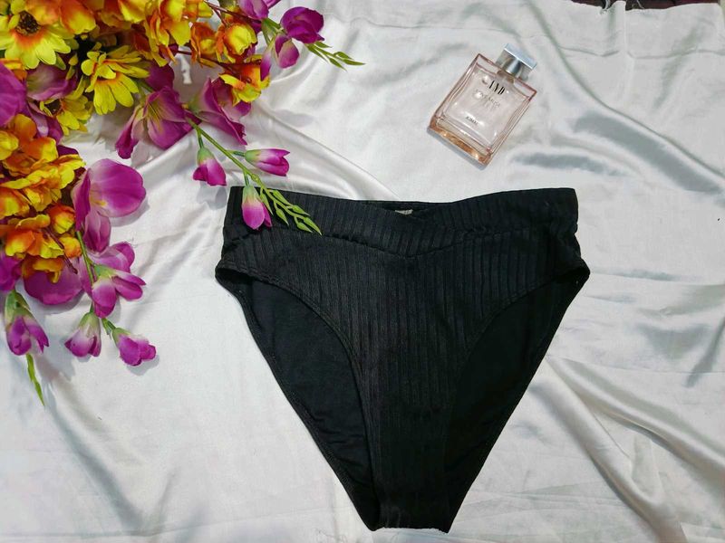 🇳🇿💫🎀High-Waisted Ribbed Briefs