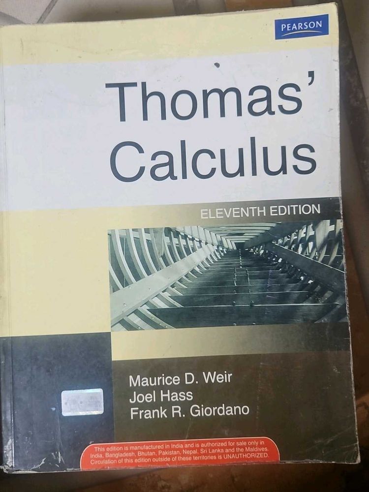 Thomas' Calculus - 11th Edition