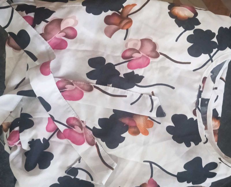 Chic Floral Print maxi