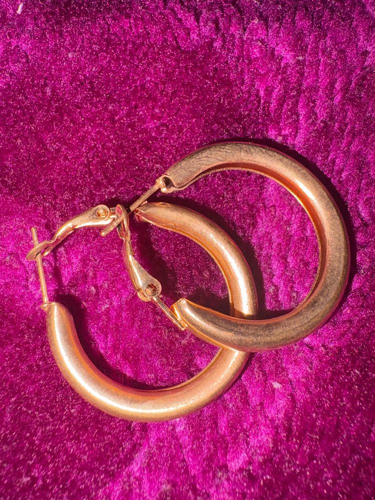 Combo Hoop Earrings Set Of 3