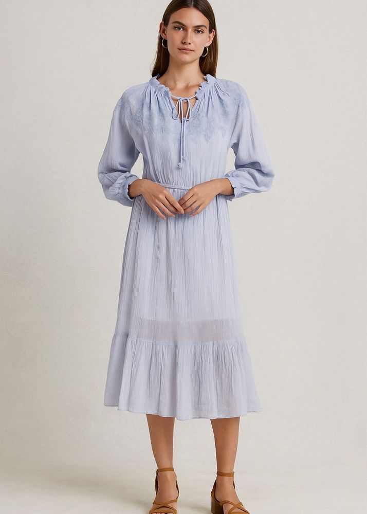 M&amp;S Blue Dress