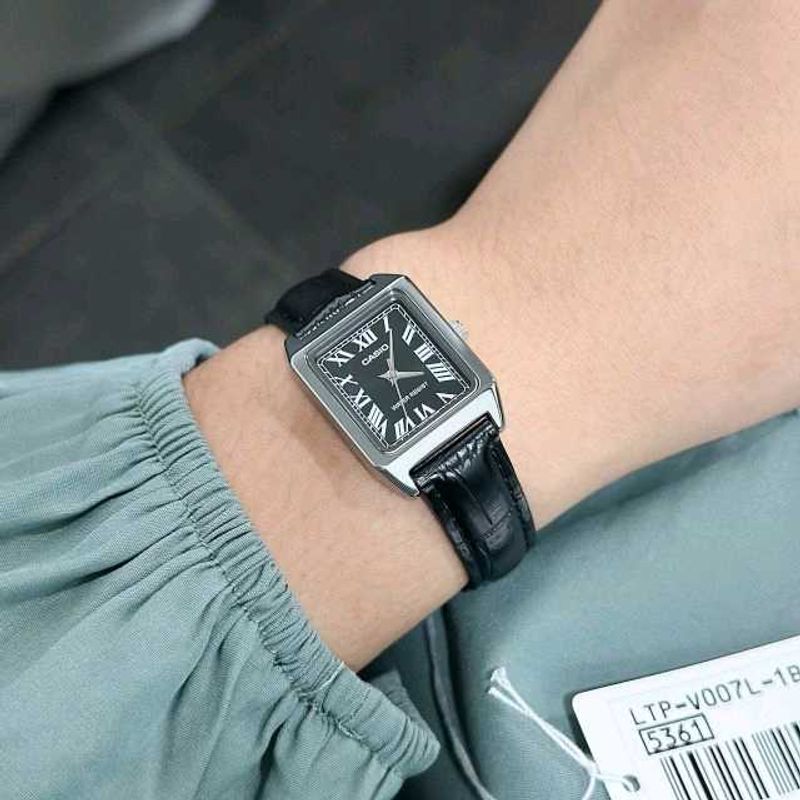 Casio Enticer Women's Black Dial Watch