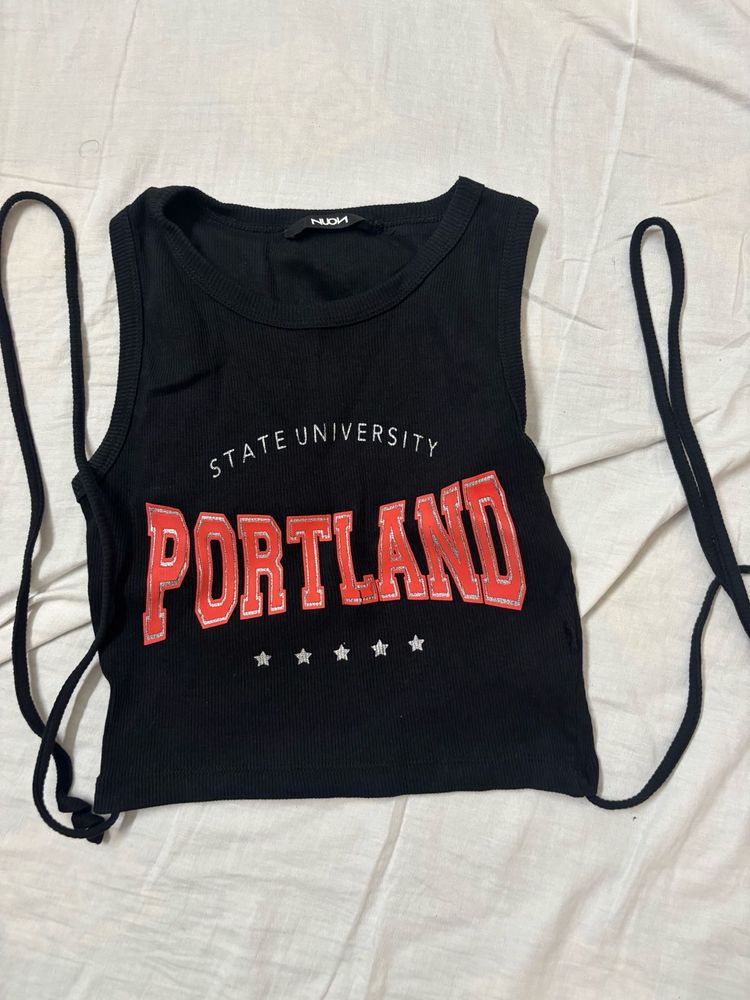 westside Black Portland State University Tank Top