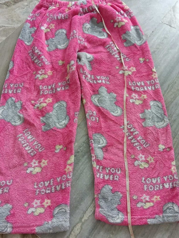 Cozy Pink Pajama Pants